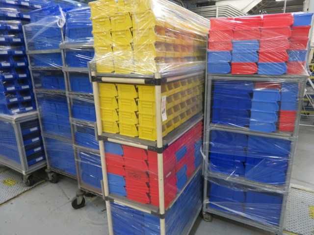 Rack with parts boxes - MISCELLANEOUS
