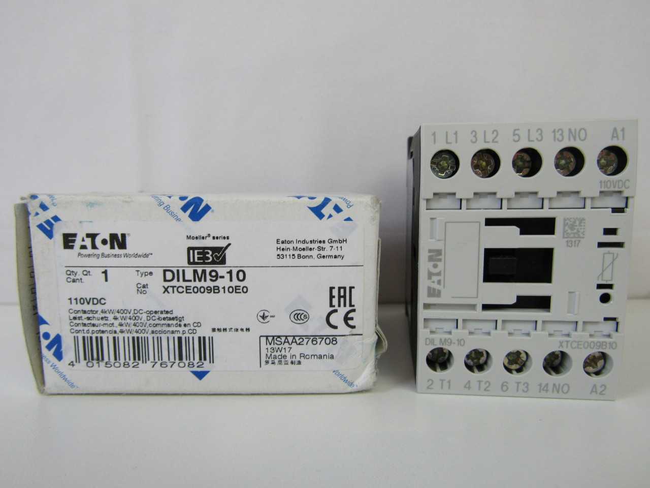 Quantity of 13x Assorted Contactors - CONTACTORS