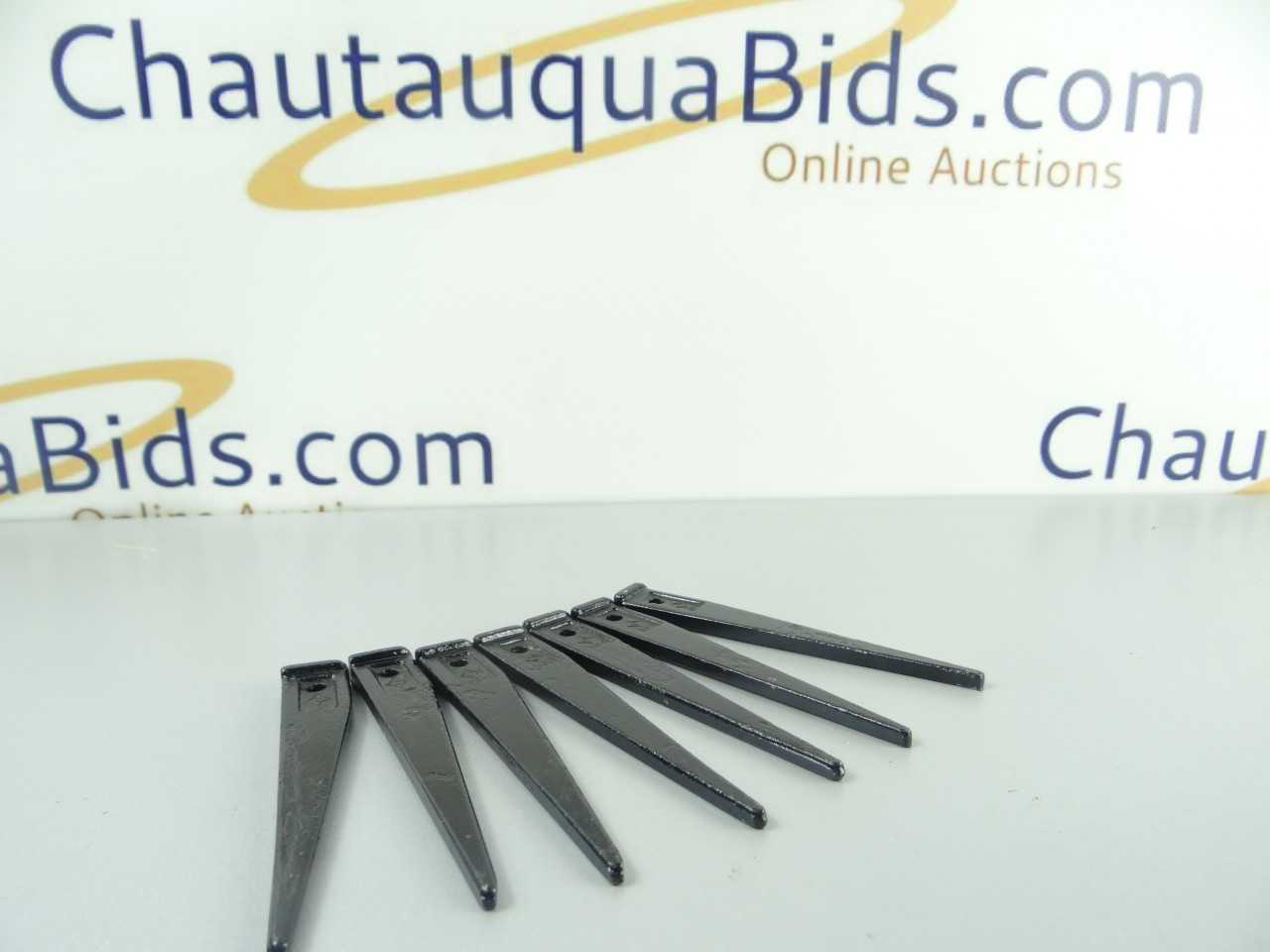 New Lot of 7 Cleveland Drill Drift Keys Number 1 - MACHINE TOOLING