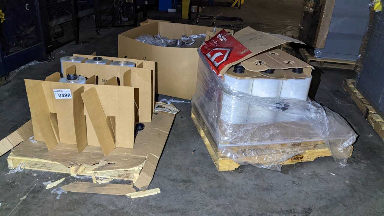 PALLET OF STRETCH WRAP - PACKAGING