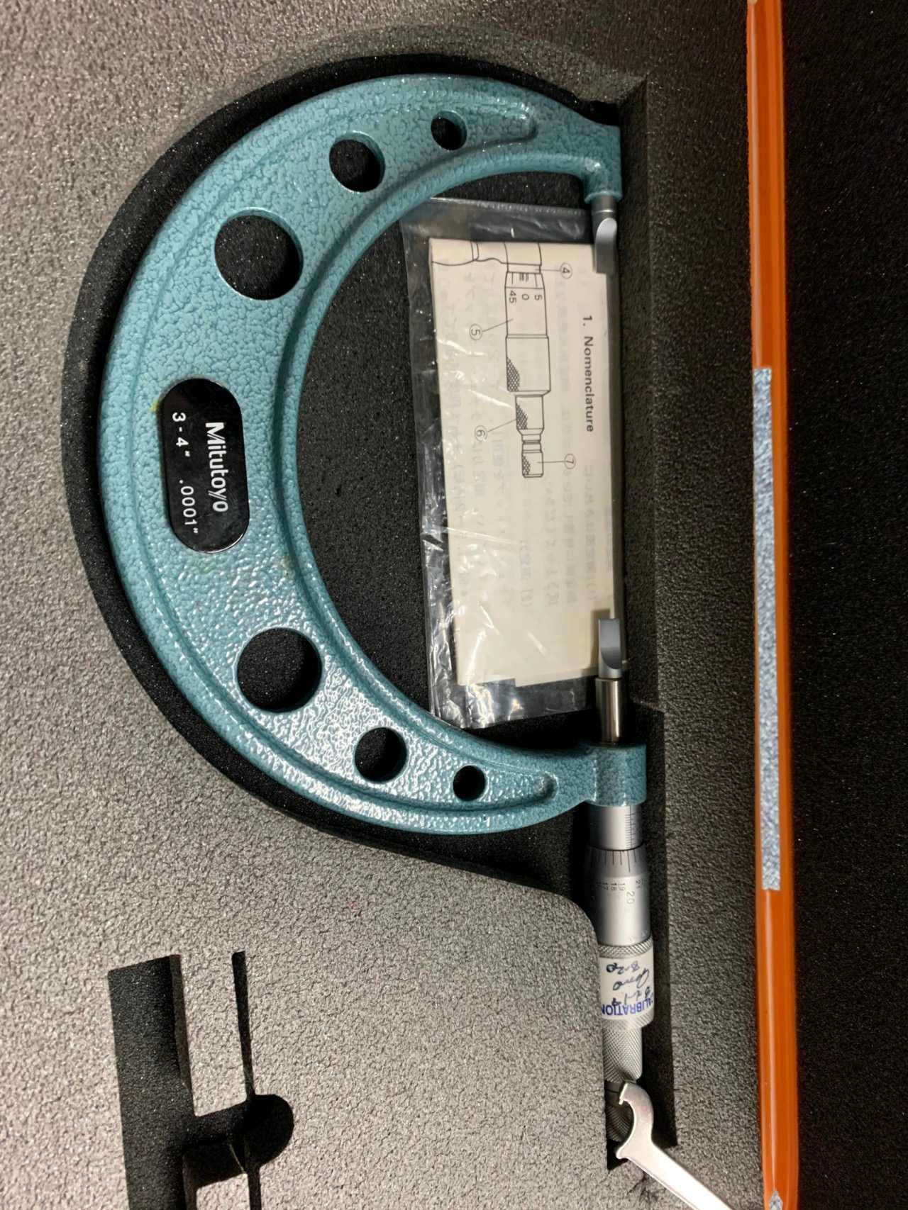 Mitutoyo Blade Micrometer - ELECTRIC POWER TOOLS Mitutoyo Blade Micrometer - ELECTRIC POWER TOOLS