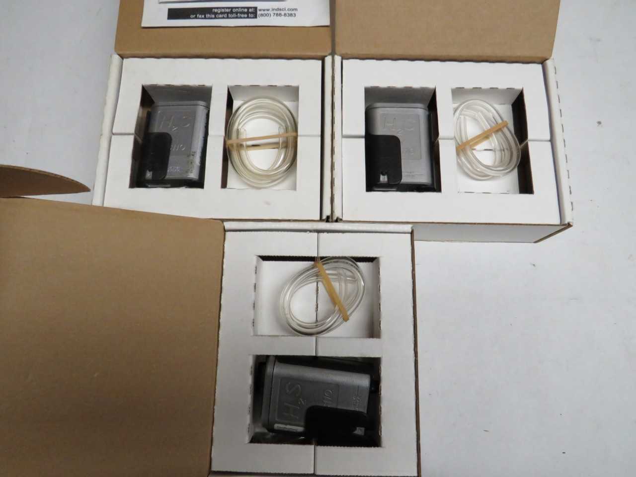 LOT OF 3 INDUSTRIAL SCIENTIFIC CORPORATION HS11O HS110 1010-0030 HYDROGEN SULFIDE MONITOR - ELECTRIC POWER TOOLS