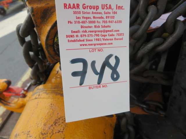 Harrington 2 Ton Crane - CRANES