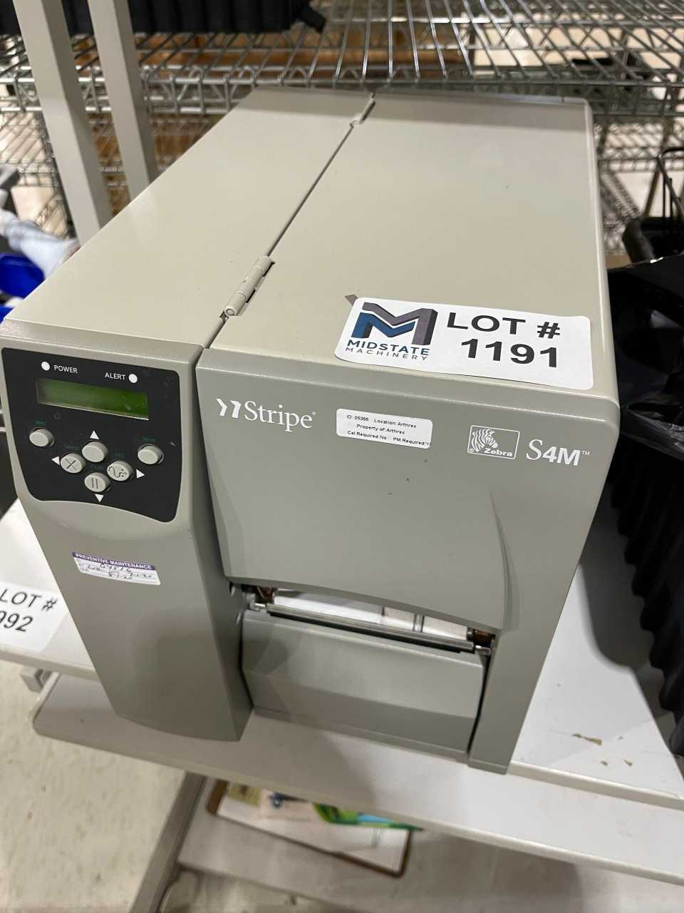 Zebra S4M Label Printer - MISCELLANEOUS
