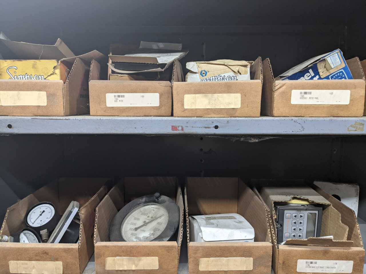 CONTENTS OF 14 SHELVES , MRO - MISCELLANEOUS