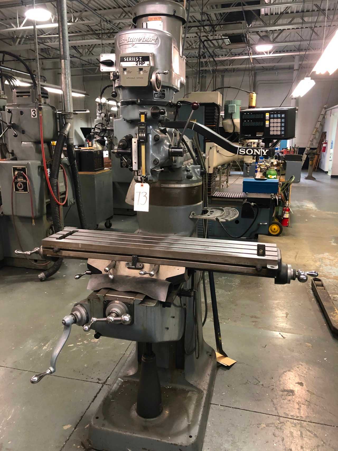 Bridgeport Series 1 Vertical Knee Mill - MILLING MACHINES