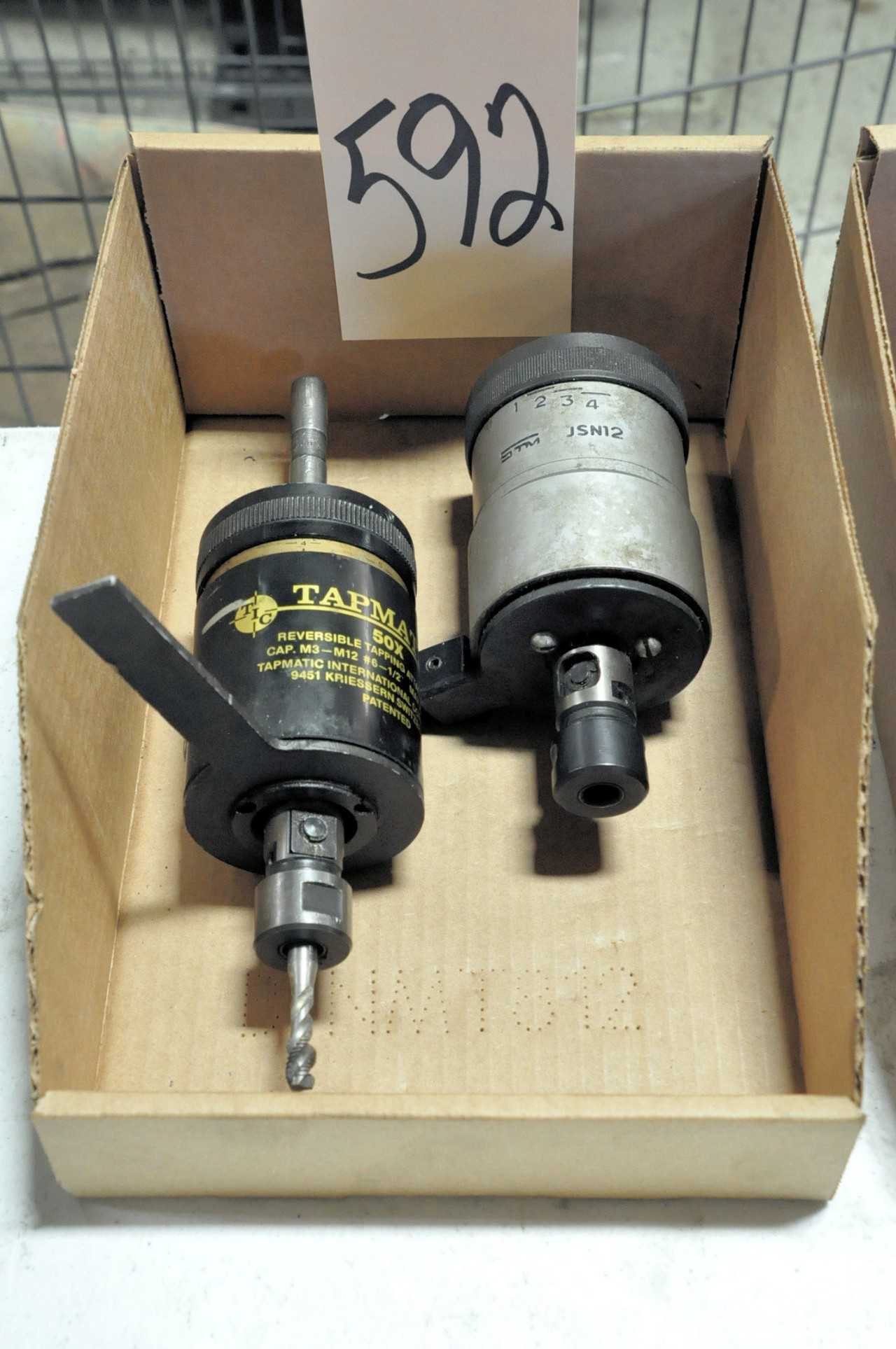 1 Tapmatic 50X and 1 STM JSN12 Tapping Heads in 1 Box - ELECTRIC POWER TOOLS