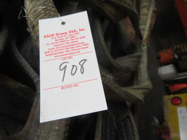 Cart and contents, rigging straps - MISCELLANEOUS