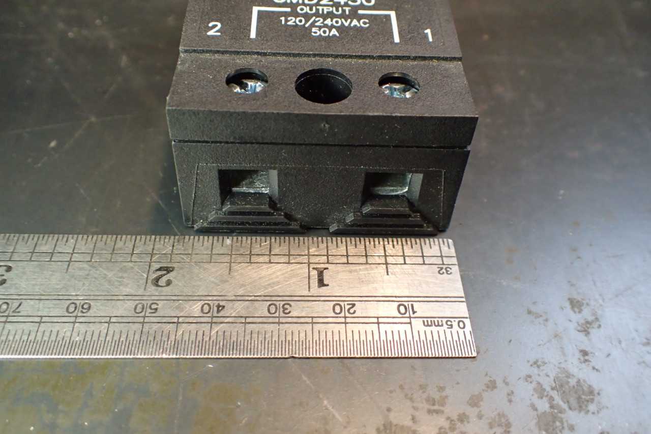 Crydom CMD2450 280VAC 50A Solid State Relay, NOS - New Old Stock - ELECTRICAL COMPONENTS