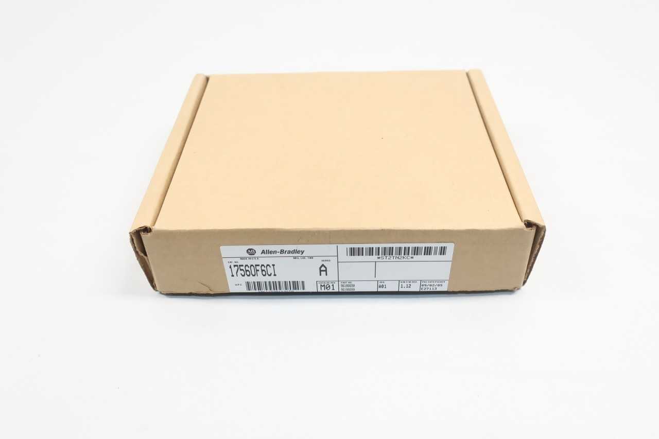 NEW ALLEN BRADLEY 1756-OF6CI CONTROLLOGIX OUTPUT MODULE REV M01 SER A - AUTOMATION & CONTROLS