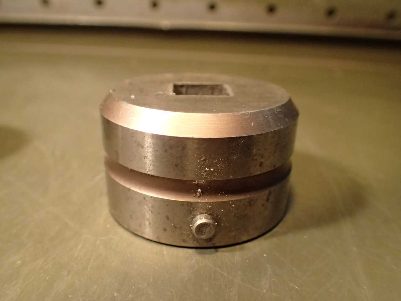 5 Pc Lot Wilson Tool 1/2" Metal Punch Press Dies: .500 +.012, +.032 x2, +.045 x2 - MACHINING ACCESSORIES & TOOLING