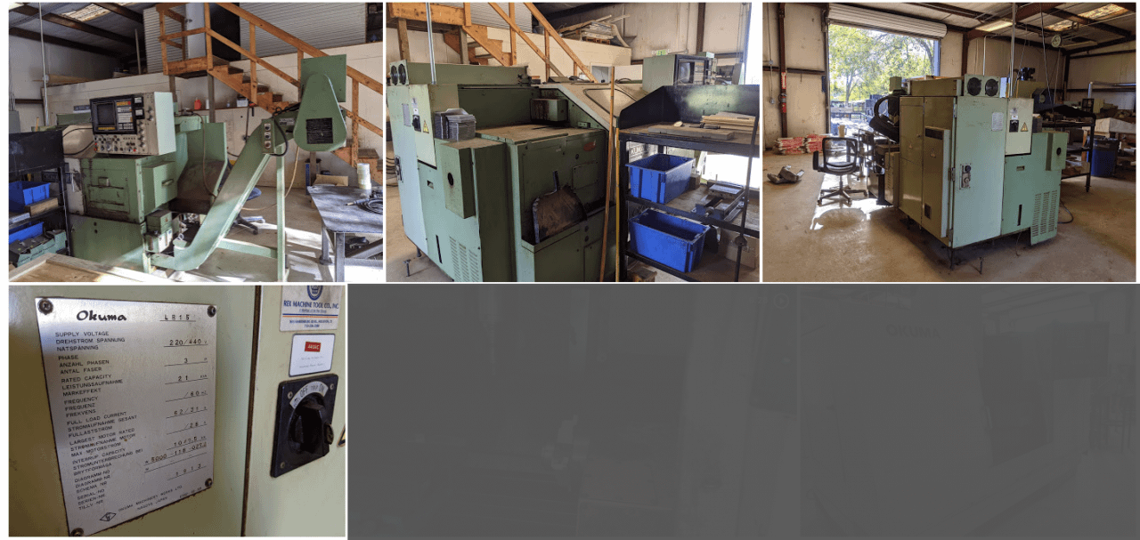 Okuma LB15 CNC Lathe - CNC LATHES