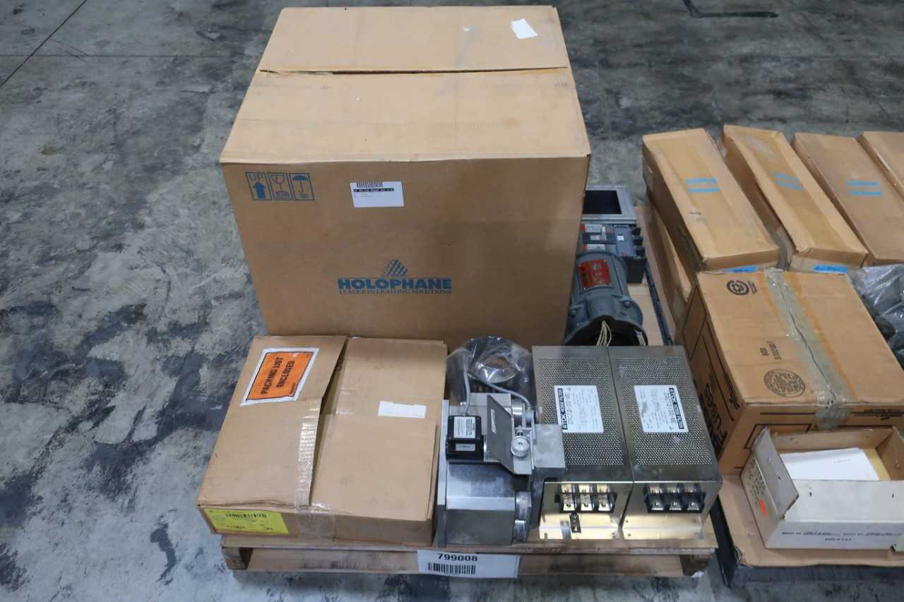 2 PALLETS OF ASSORTED ELECTRICAL - ELECTRICAL COMPONENTS