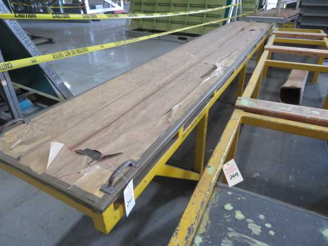 Steel Table on Wheels - MISCELLANEOUS