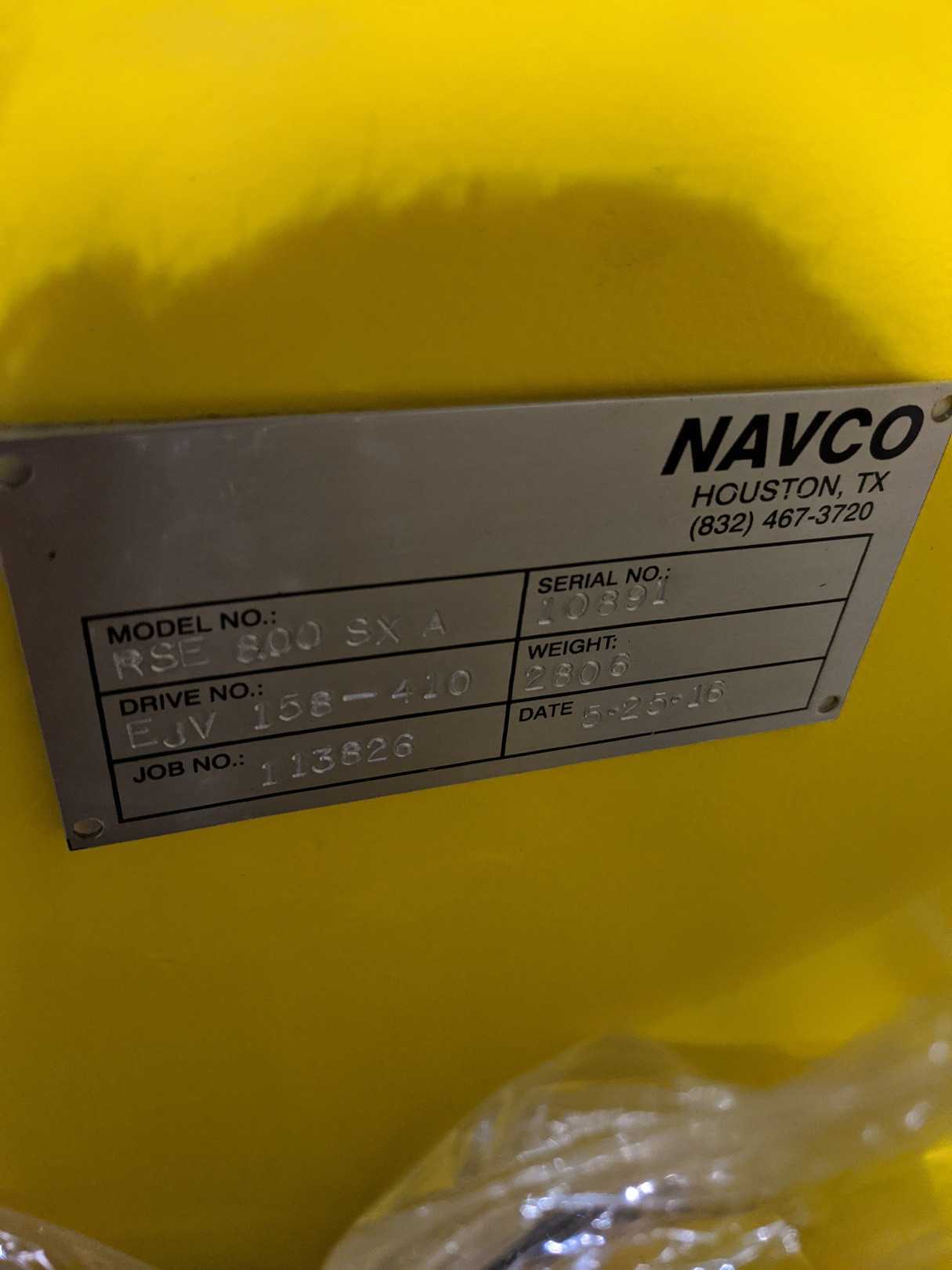NAVCO RSE 8.00 SX A Railside Car Shaker - MATERIAL HANDLING