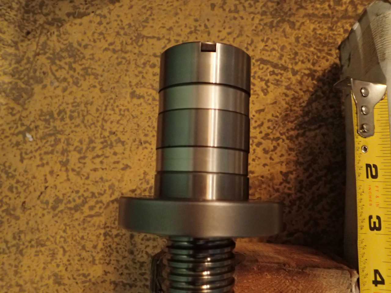 Nook 5mm Pitch 1-1/4" OD Ball Lead Screw: 72" OAL, NOS - New Old Stock - MACHINING ACCESSORIES & TOOLING