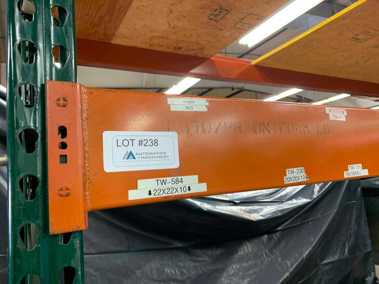 Large 4 Shelf Metal Racking Unit (Contents Not Included) - SHELVING