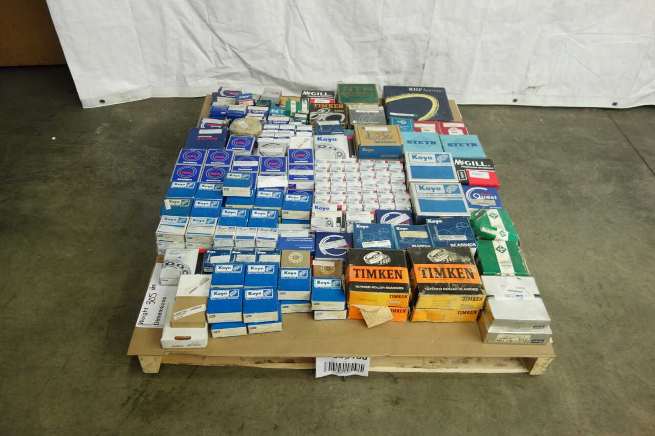 PALLET OF ASSORTED ROLLER BEARINGS - BEARINGS