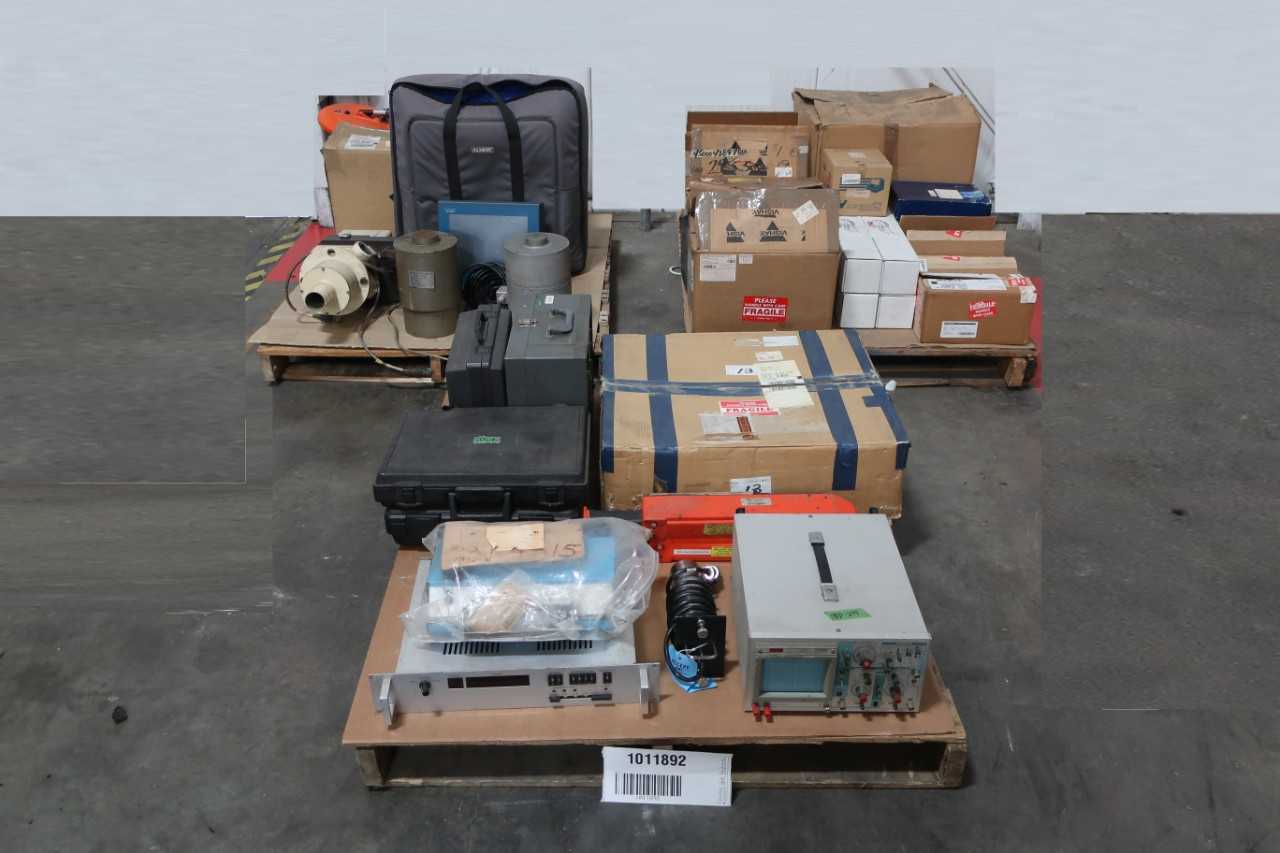3 PALLETS OF ASSORTED TESTING EQUIPMENT - METAL INSPECTION EQUIPMENT