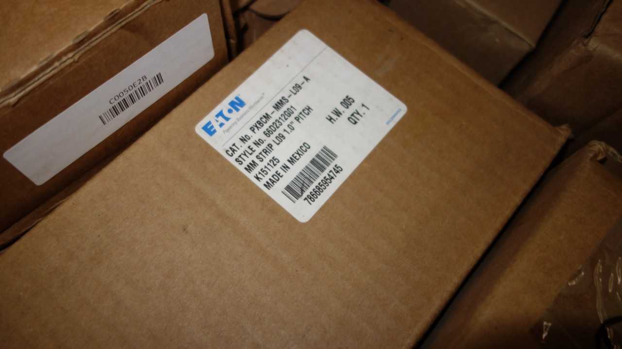 1 PALLET OF ASSORTED EATON ELECTRIC PARTS, SENSORS, KITS - ELECTRIC MOTORS