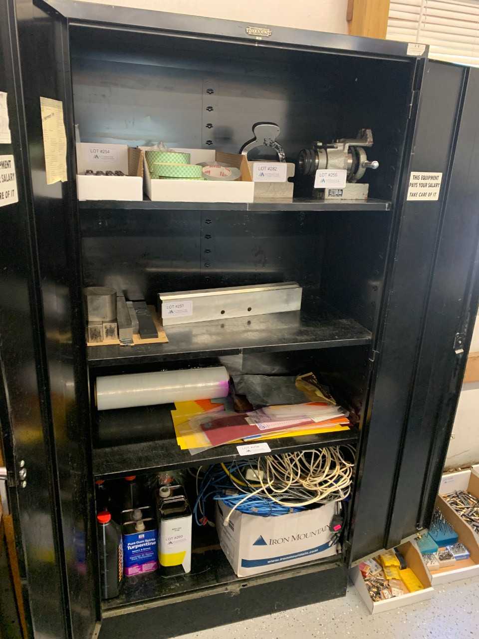 Storage Cabinet (Contents not Included) - TOOL STORAGE