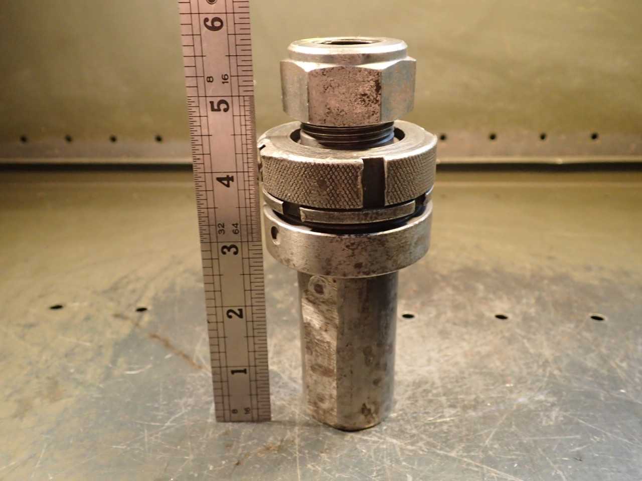 Turret Lathe DA-180 Double Angle Reamer Collet Chuck: 1-1/2" Straight Shank - MACHINING ACCESSORIES & TOOLING