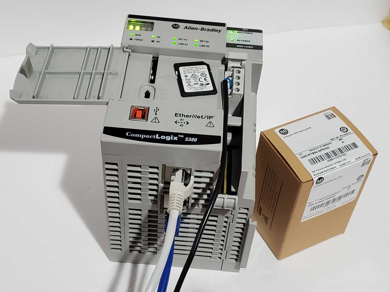 Allen Bradley CompactLogix 5069-L320ER Plus Brand new 5069-RTB64 Spring - AUTOMATION & CONTROLS Allen Bradley CompactLogix 5069-L320ER Plus Brand new 5069-RTB64 Spring - AUTOMATION & CONTROLS