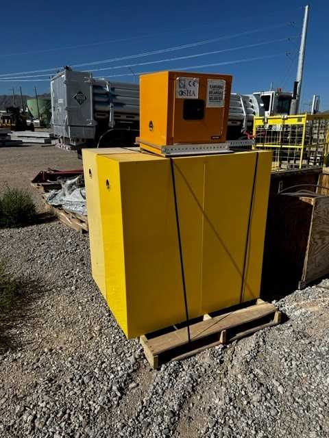 BULK LOT OF FLAME CABINETS QTY 3 - TOOL STORAGE BULK LOT OF FLAME CABINETS QTY 3 - TOOL STORAGE