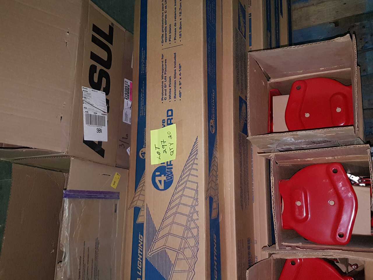 LIGHT GUARDS AND FIRE EXTINGUSHER HOLDER QTY 20 - LIGHTING
