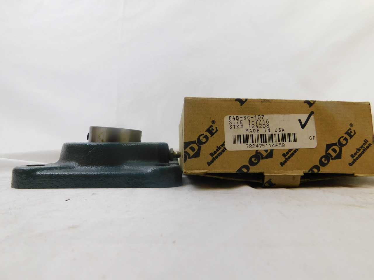 6 x Assorted New in Box Rexnord & Dodge Bearing Flange Blocks - BEARINGS