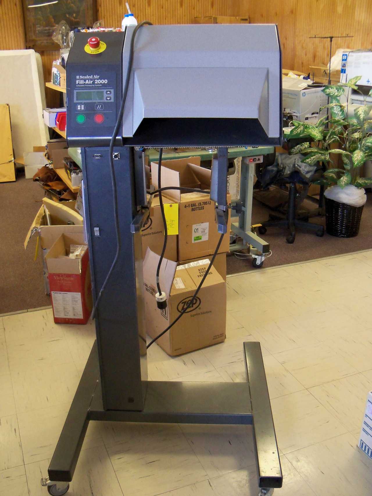 Sealed Air Fill-Air 2000 Inflatable Air Cushion Machine - MATERIAL HANDLING