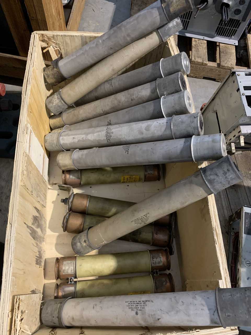 LOT OF USED WESTINGHOUSE & GE FUSES - FUSES