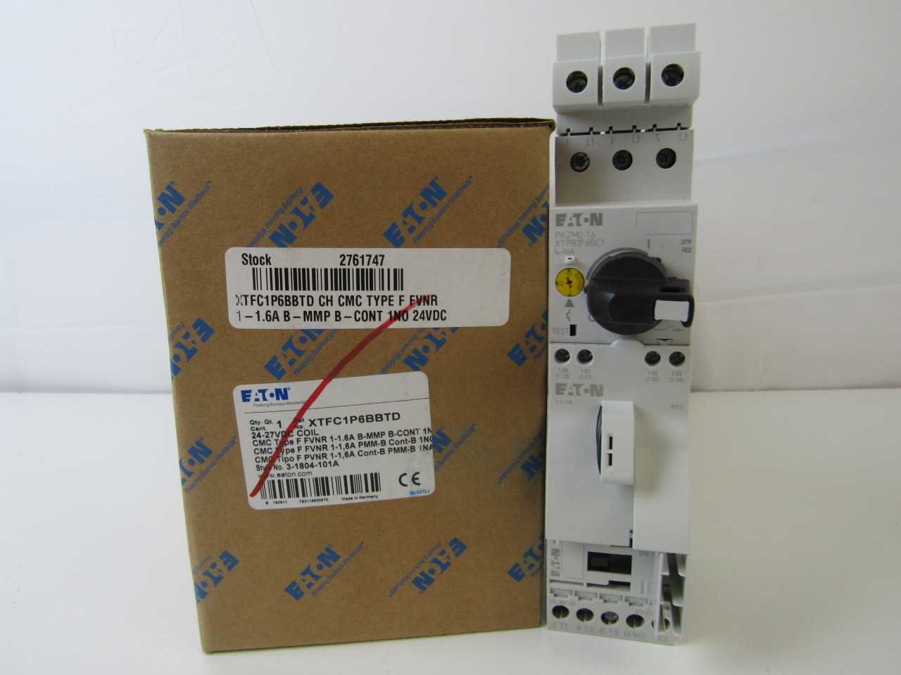 Quantity of 4x XTFC1P6BBTD Motor Operators - ELECTRIC MOTORS
