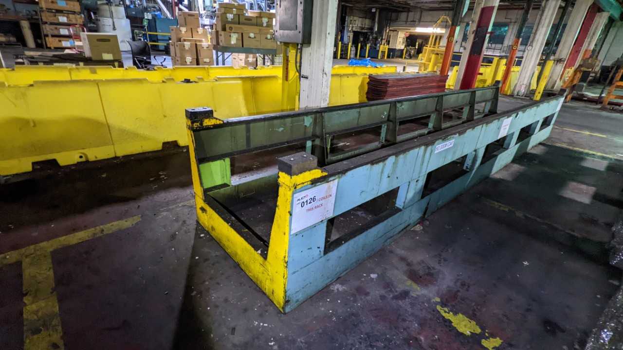 Lot of steel roller rack - SHELVING