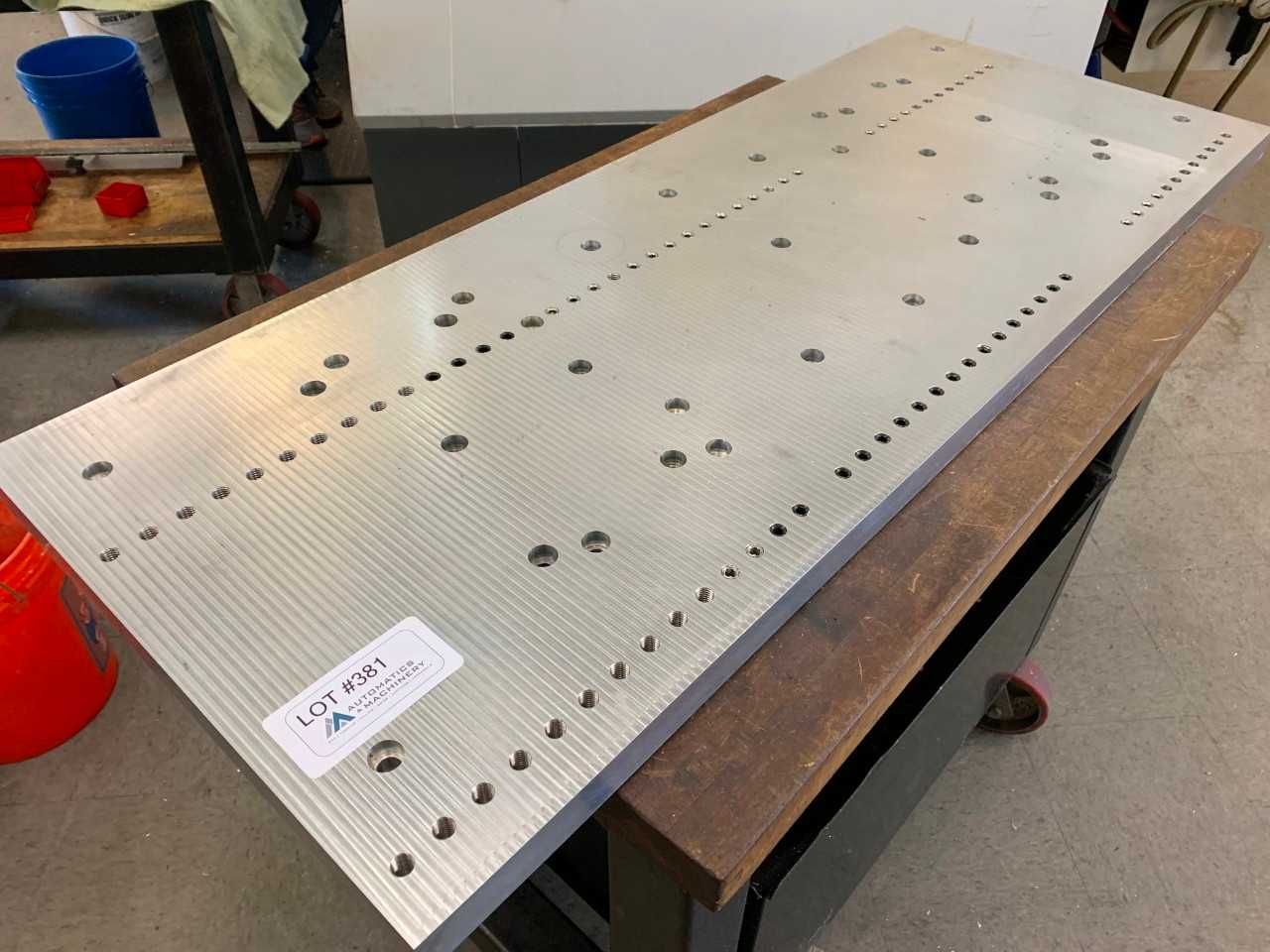 Sub Plate used on VF2-3 - MACHINING ACCESSORIES & TOOLING