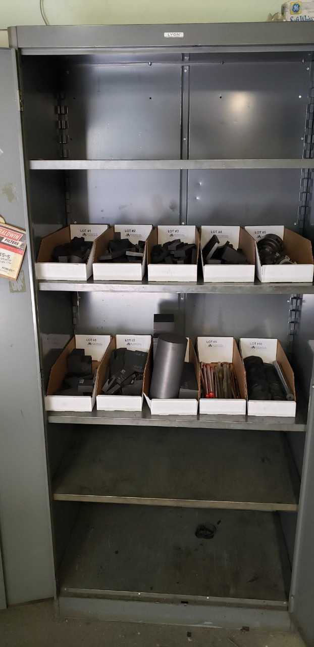 5 Shelf Storage Cabinet - Contents Not Included - TOOL STORAGE