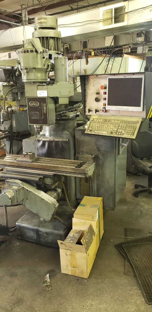 Wells Index 810 3-Axis CNC Vertical Knee Mill Vise Not Included - MILLING MACHINES