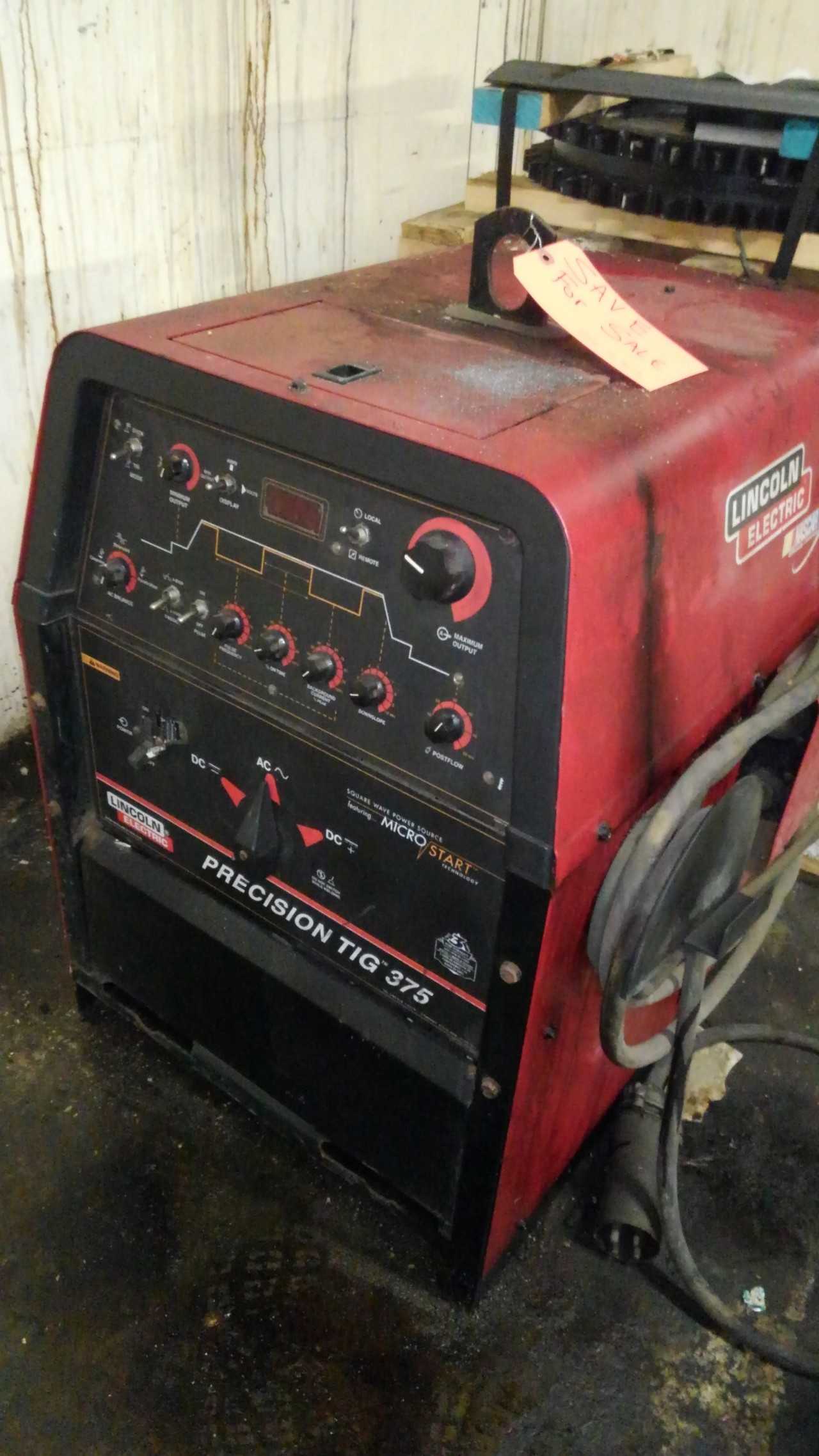 Lincoln Electric Precision TIG 375 Power Unit - WELDING EQUIPMENT