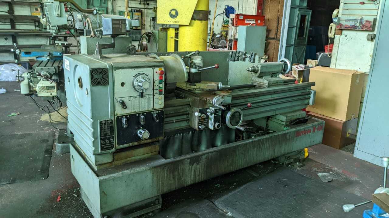 Harrison model M400 center lathe - ELECTRIC MOTORS Harrison model M400 center lathe - ELECTRIC MOTORS