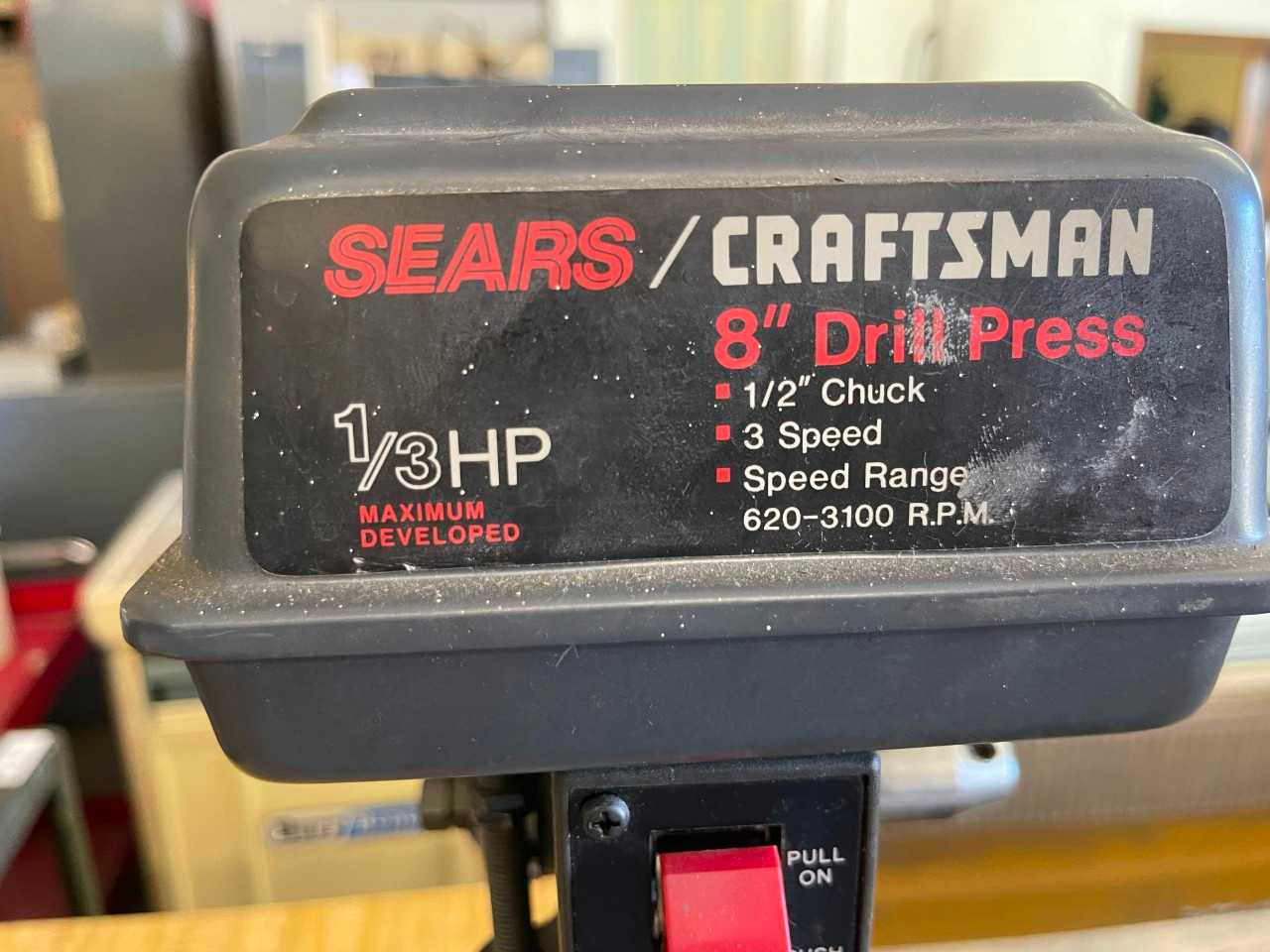 Craftsman 8" Drill Press - UPRIGHT DRILL PRESSES