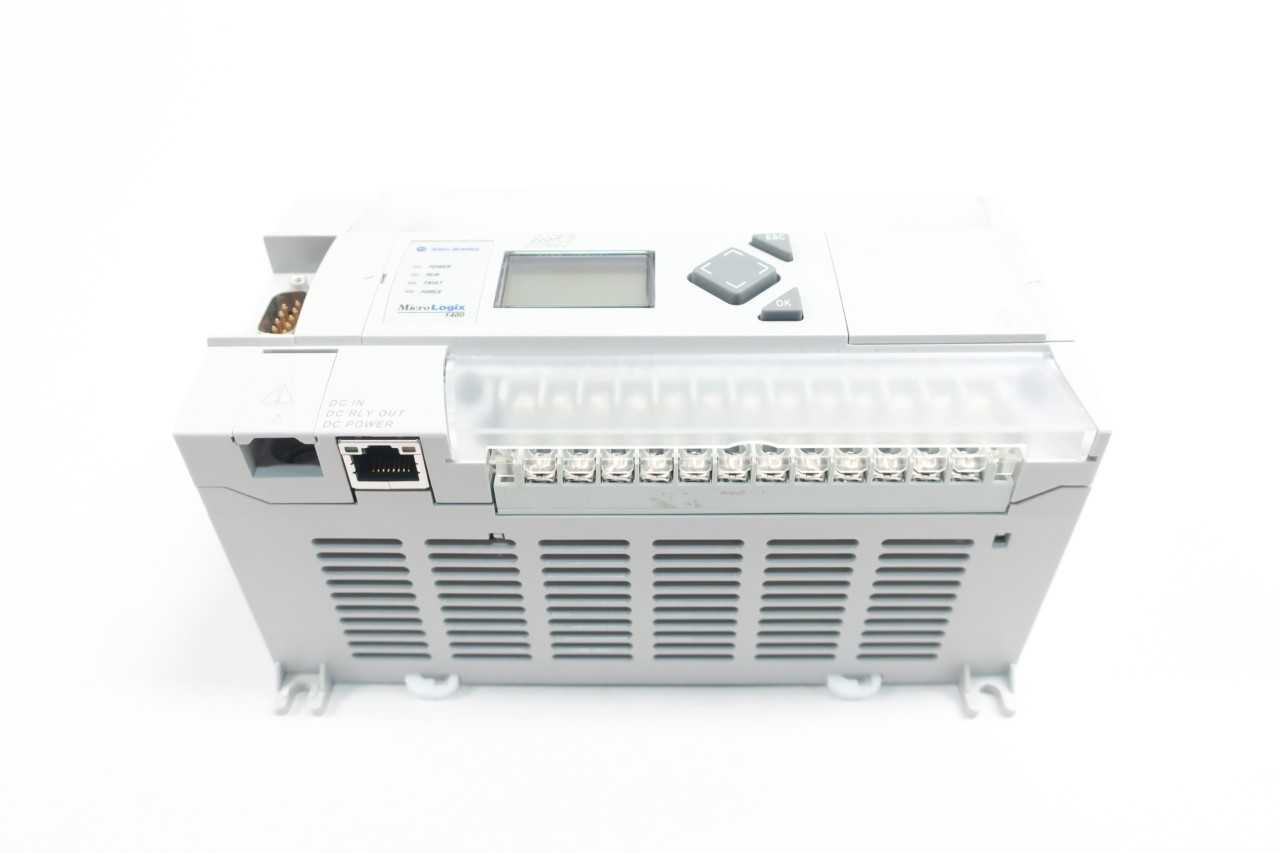 ALLEN BRADLEY 1766-L32BXB MICROLOGIX 1400 32 POINT SER B CONTROLLER MODULE - AUTOMATION & CONTROLS
