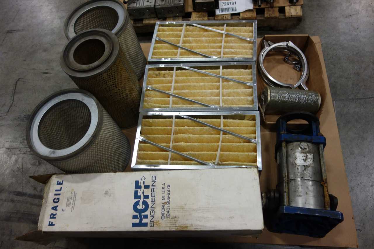 2 PALLETS OF ASSORTED PNEUMATIC CYLINDERS, FITTINGS, GRIPPERS, FILTERS- FESTO, TOPRING, HOFF - PNEUMATIC CYLINDERS & ACTUATORS