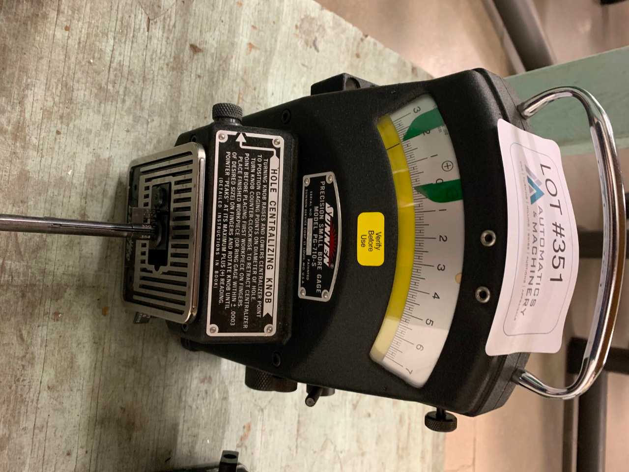 Sunnen Precision Small Bore Gage - ELECTRIC POWER TOOLS Sunnen Precision Small Bore Gage - ELECTRIC POWER TOOLS