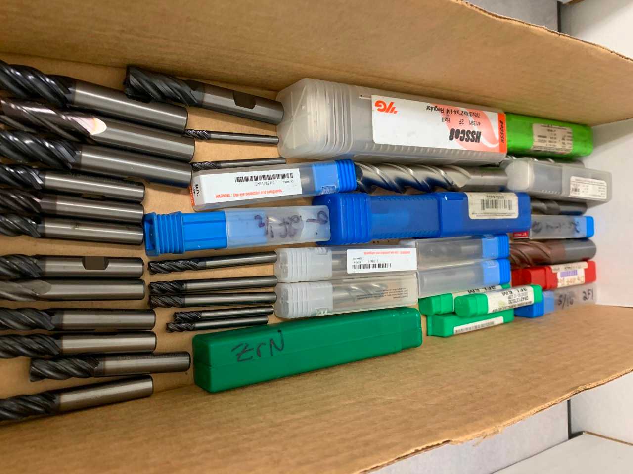 Solid Carbide Coated End Mills for Hard Materials - ELECTRIC POWER TOOLS