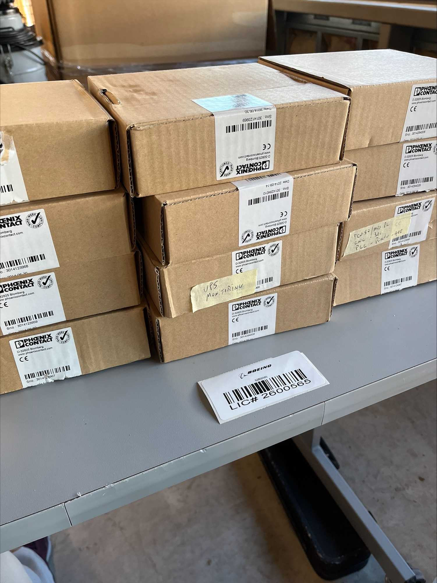 Bulk Lot of Phoenix Contact UPS QTY 12 - ELECTRICAL PARTS & ACCESSORIES