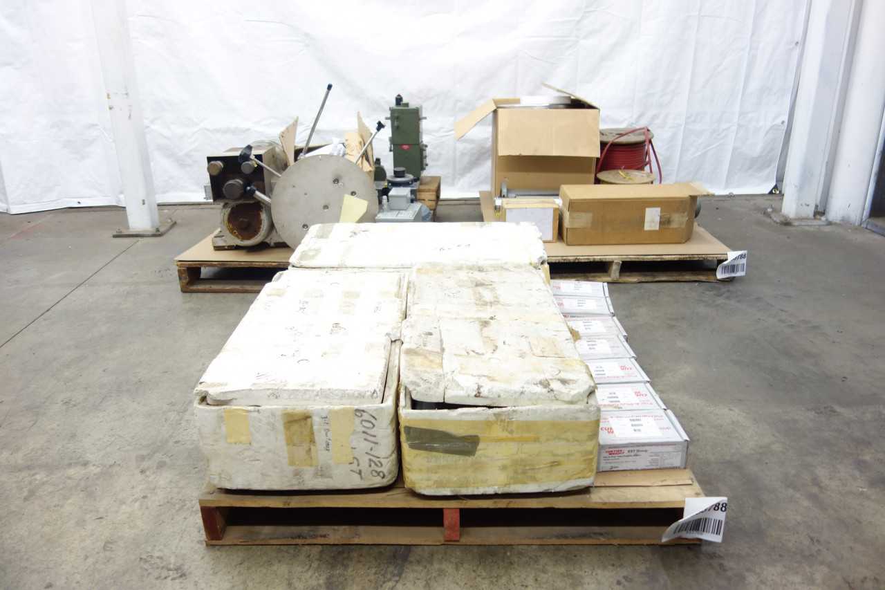 3 PALLETS OF ASSORTED MRO SURPLUS - INDUSTRIAL PARTS