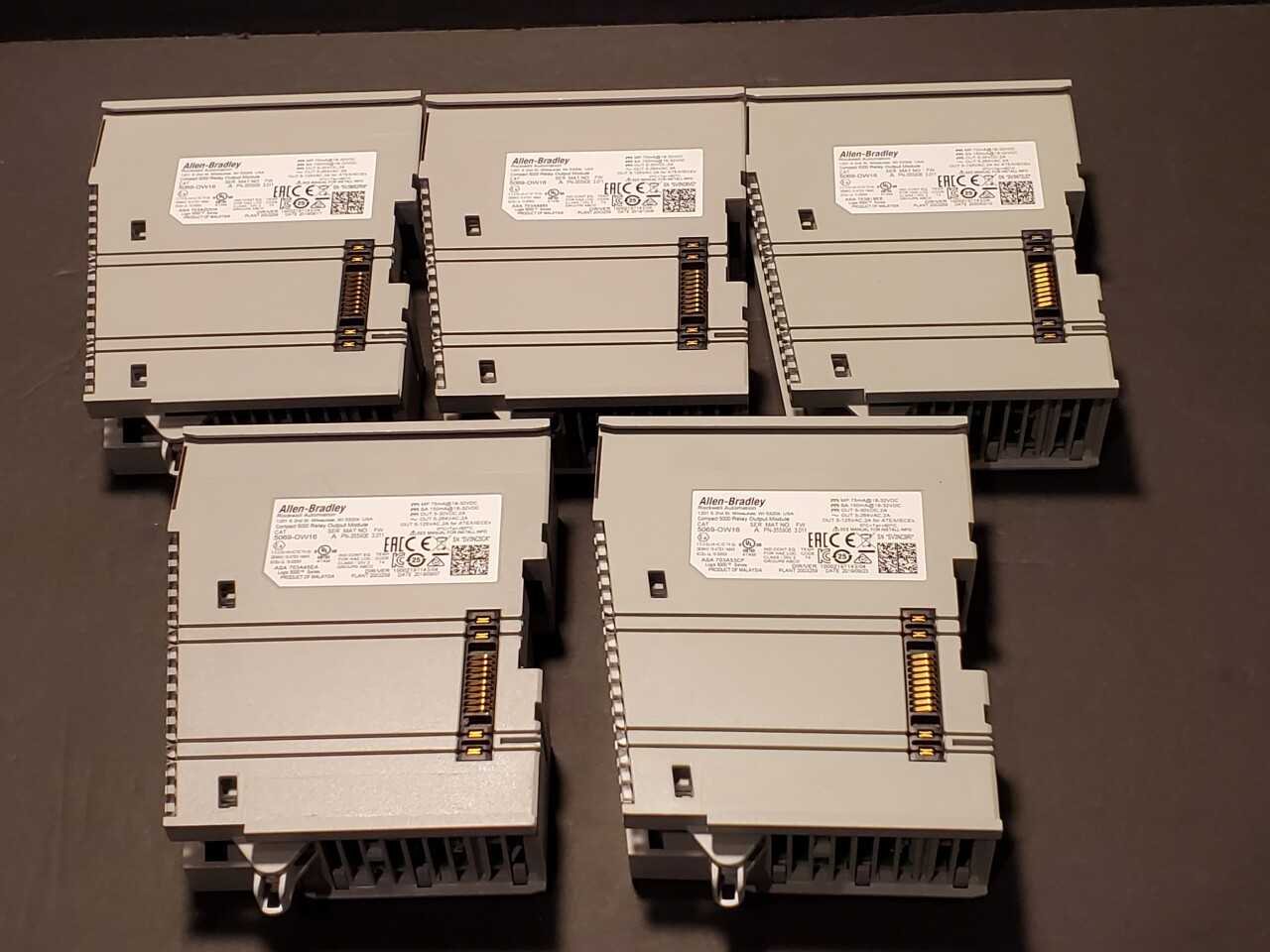 Lot of 5 Allen Bradley 5069-OW16. PLEASE READ - AUTOMATION & CONTROLS