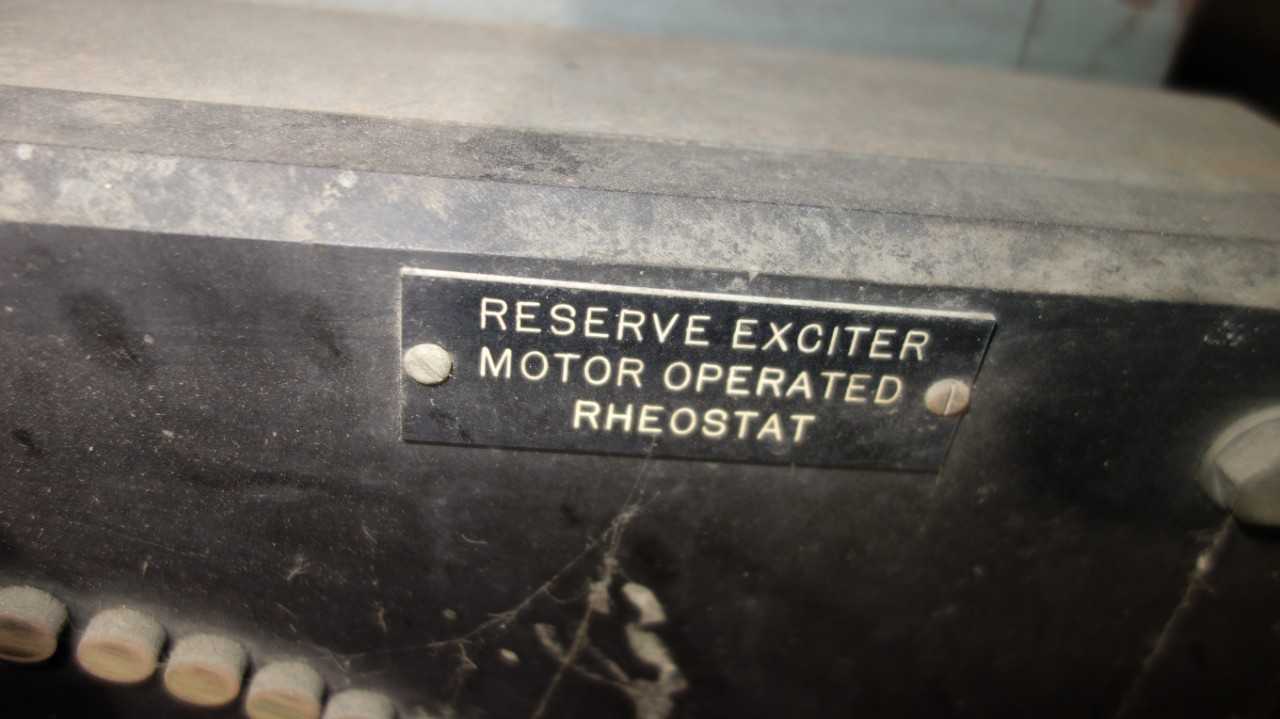 GENERAL ELECTRIC 2227063 G21 12.2OHMS 250V-DC RESERVE EXCITER MOTOR OPERATED RHEOSTAT - ELECTRIC MOTORS