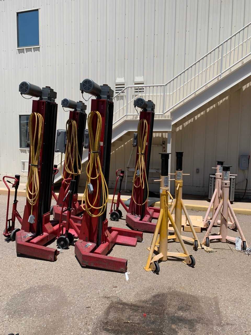 Rotary Lift four post mobile column lift and jack stands - MISCELLANEOUS