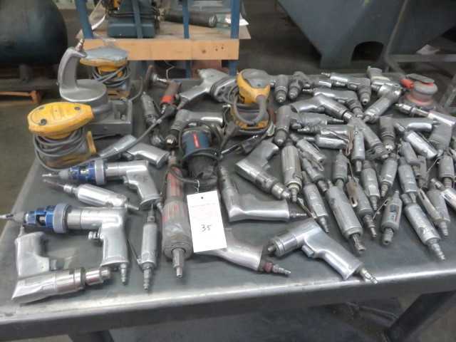 Pneumatic Hand Tools, LOT - MISCELLANEOUS